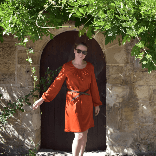 Robe Valentine orange