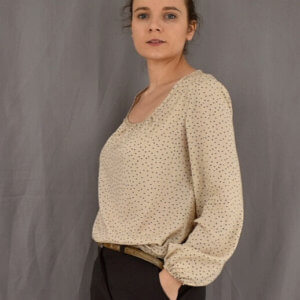 Blouse Valentine nude